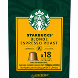 Cápsula Starbucks Blonde Espresso Roast - 18 unid.