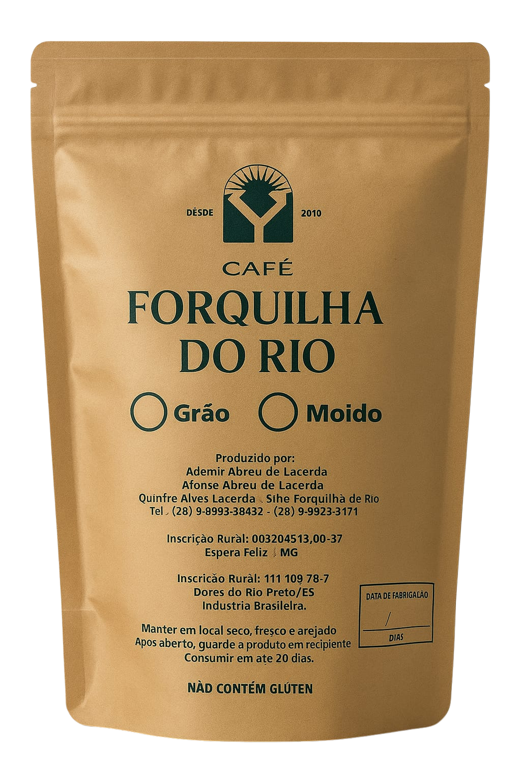 Café Especial em Grãos Forquilha do Rio - 250G
