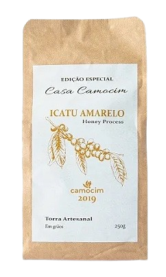 Café em grãos Camocim orgânico Icatu amarelo - 250g