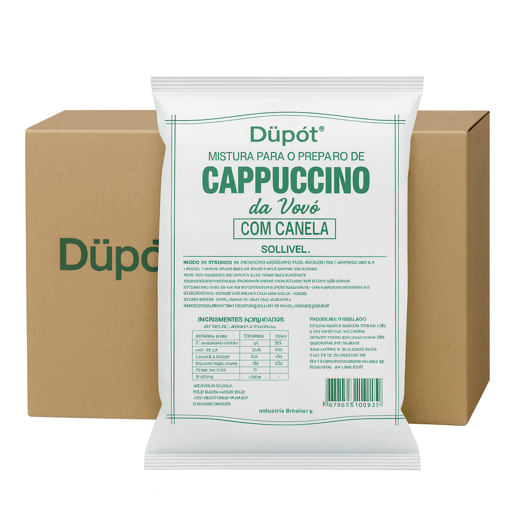 Kit 14 Cappuccino da Vovó c/ Canela Düpot Cx 14x1Kg