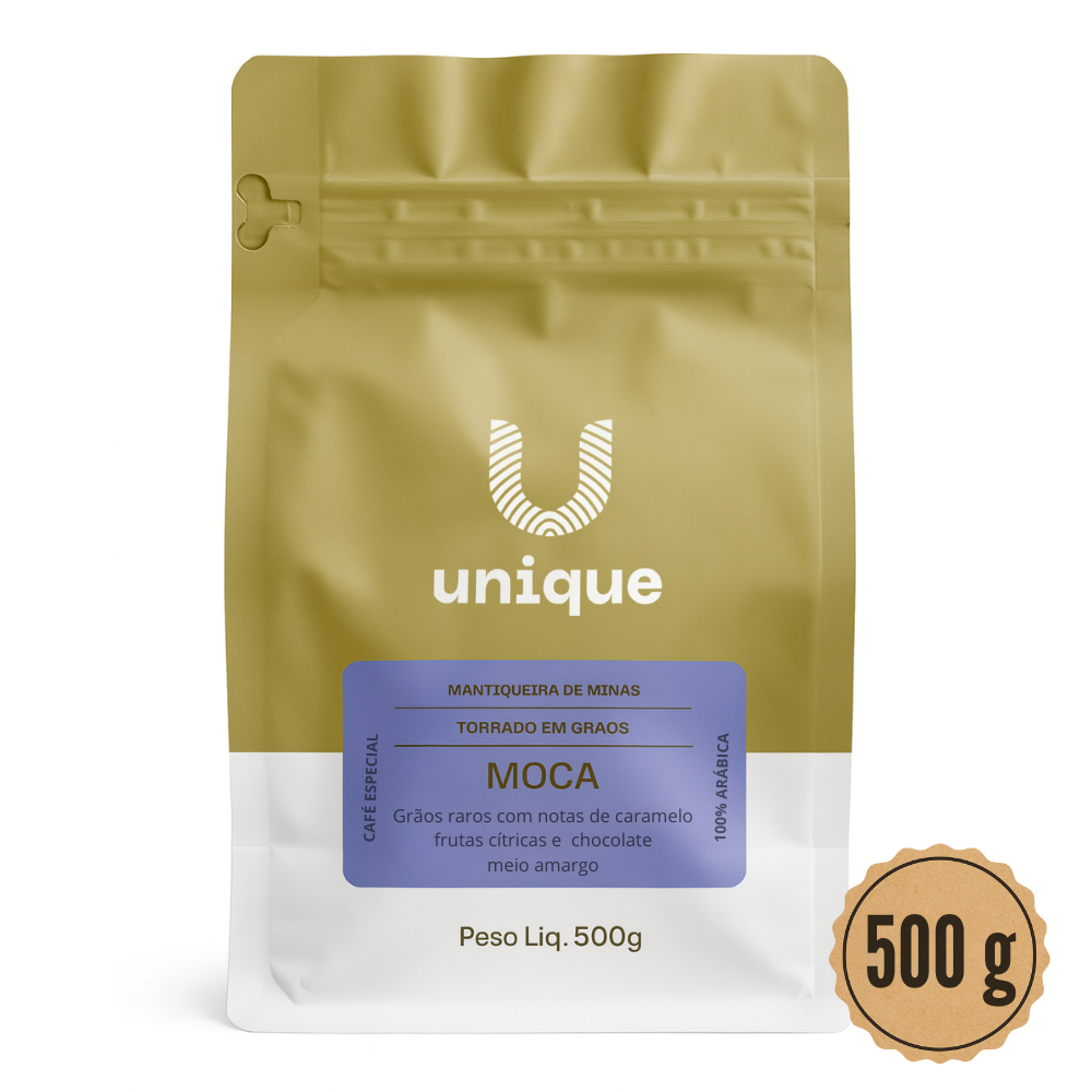 Café em grãos Unique Moca - 500g