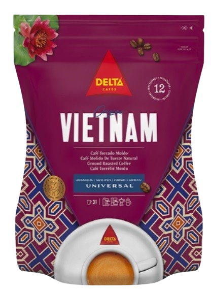 Café moído Delta Vietnam - 250 g