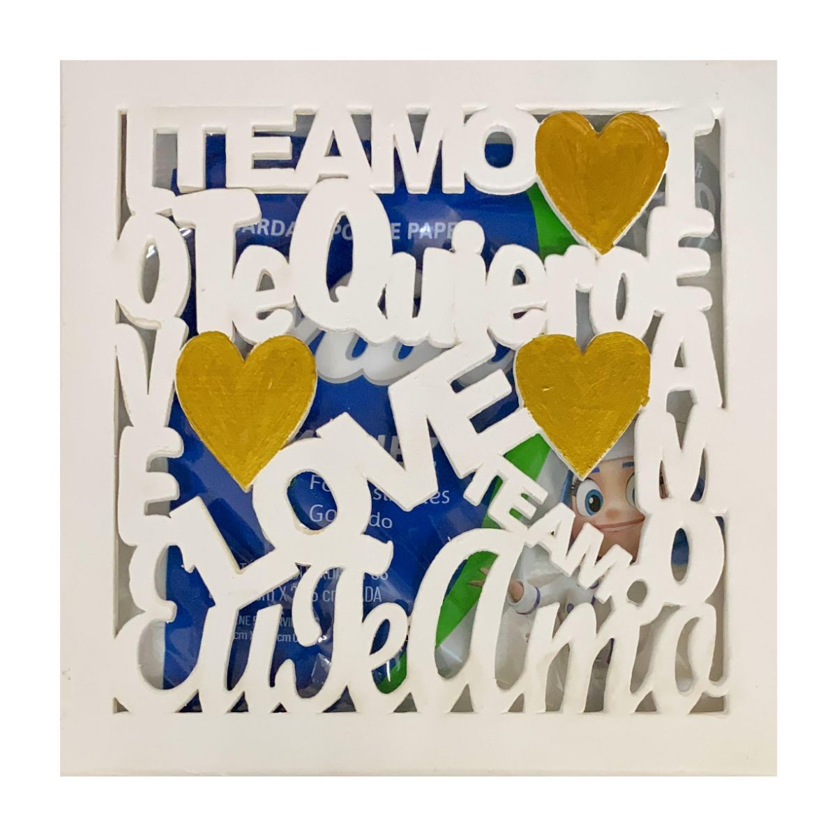 Caixa MDF Embalagem Presente Decorada Namorados