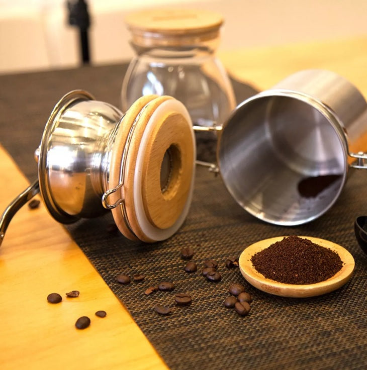 MOEDOR DE CAFÉ INOX MANUAL DOLITY