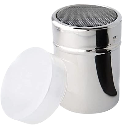 POLVILHADOR PENEIRA INOX 8,5X6CM