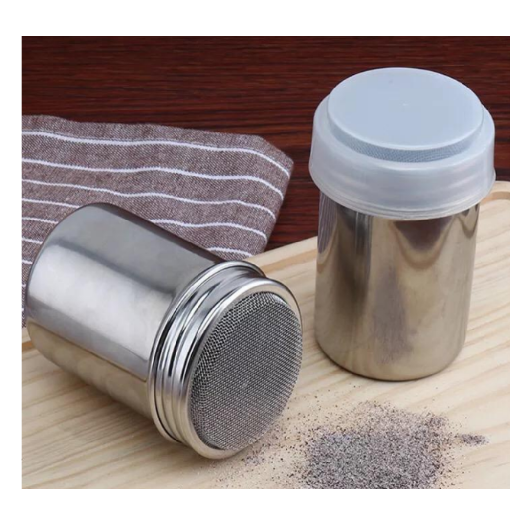 POLVILHADOR PENEIRA INOX 8,5X6CM