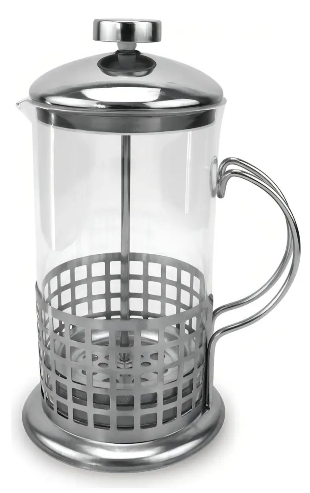 Cafeteira Prensa Francesa Vidro e Inox  - 600ml