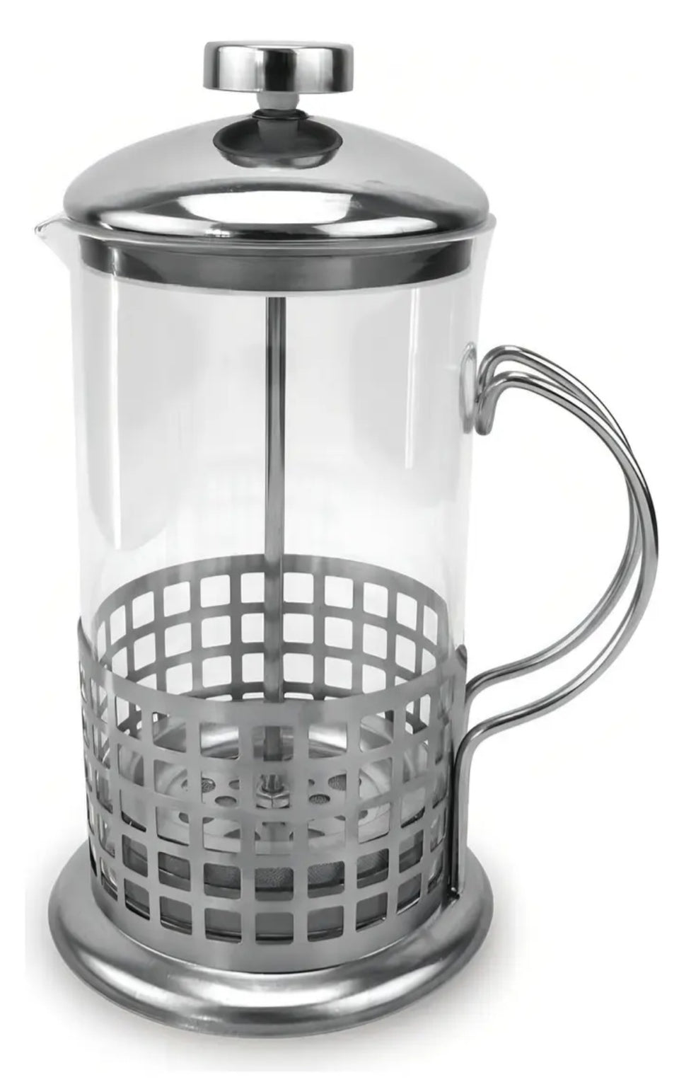 Cafeteira Prensa Francesa Vidro e Inox  - 600ml