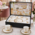Conjunto Porcelana 6 Xícaras Variadas