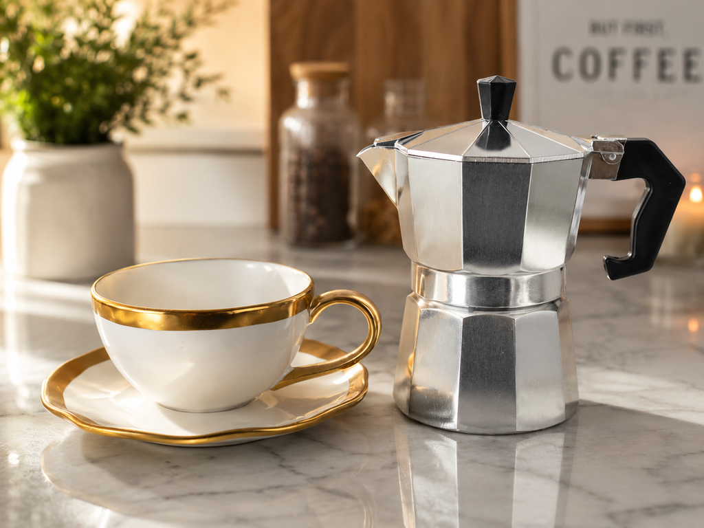 Cafeteiras Mokas Italianas Alumínio Variadas