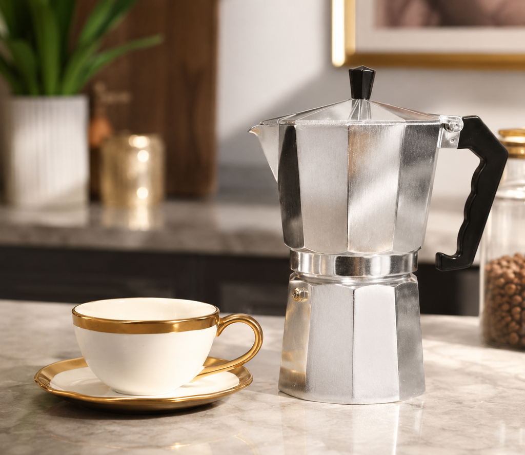 Cafeteiras Mokas Italianas Alumínio Variadas