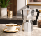 Cafeteiras Mokas Italianas Alumínio Variadas