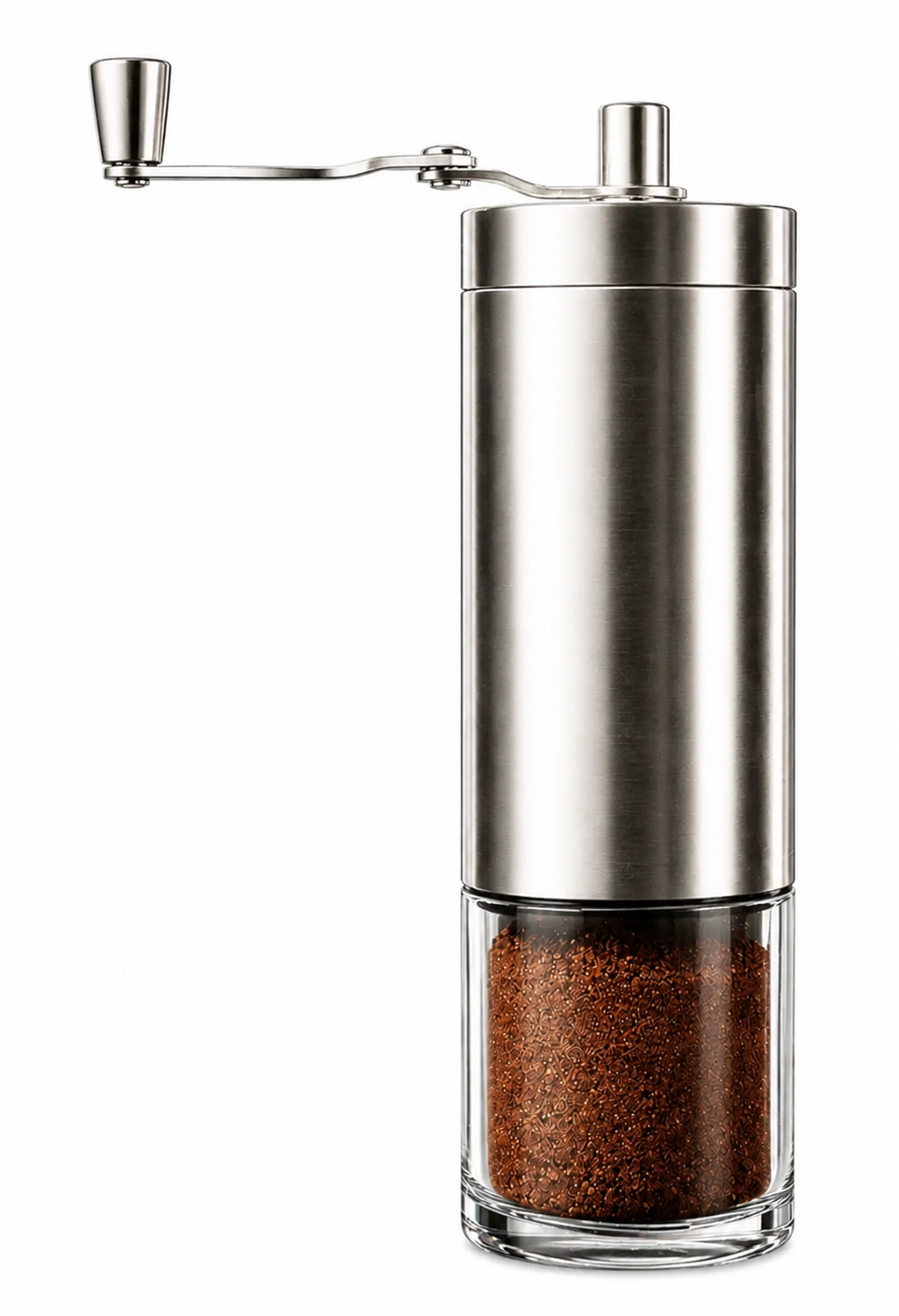 Moinho de Café Manual  Inox Ajuste Moagem Ceramica