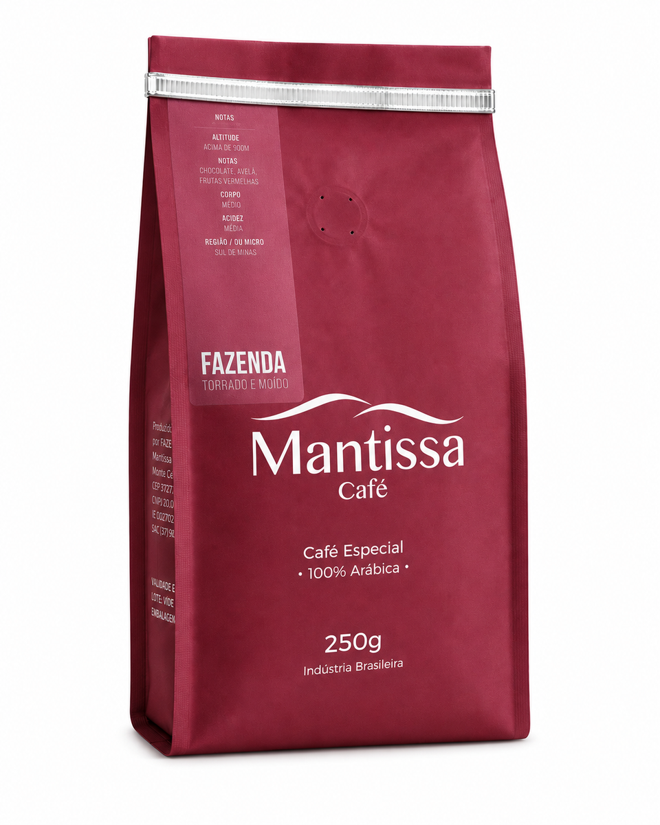 Café Torrado e Moído Mantissa Fazenda - 250g