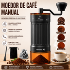 Moinho de Café Manual  Novaka Ajuste Moagem Lâminas Aço