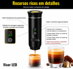 Máquina de Café Espresso Portátil 3 em 1