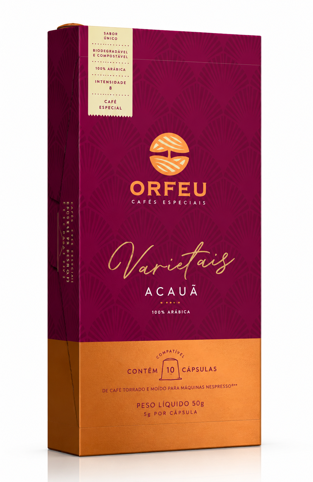 Cápsula Orfeu Varietais Acauã Cx 10 unid.