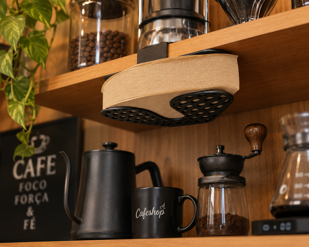 Porta-Filtros V60 Suspenso Cafeshop 3D