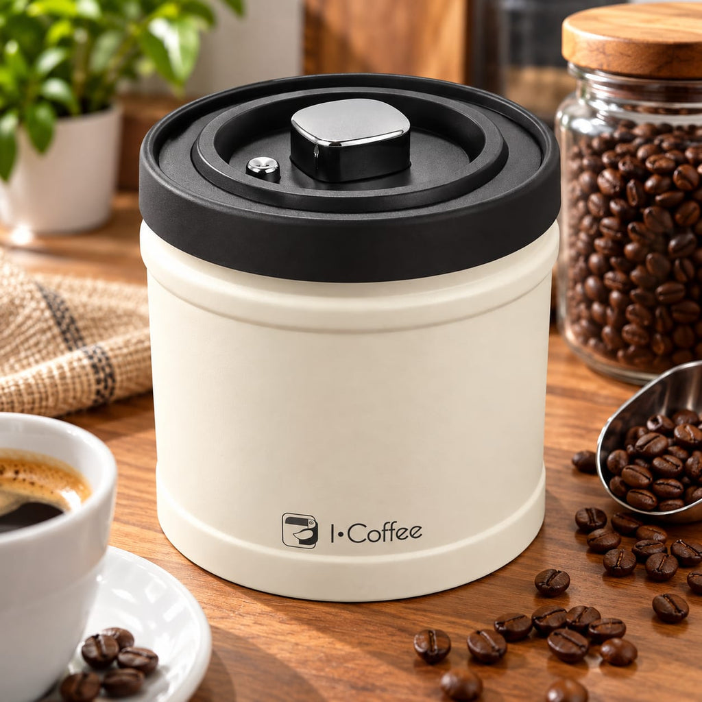 Pote a Vácuo ICoffee p/ Grãos de Café - 1600ml