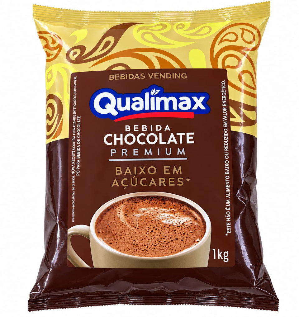 Chocolate c/ Leite Baixo Teor de Açúcar Qualimax - Kg