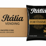 Kit 6 Café Solúvel Liofilizado Itália Fortíssimo - Cx 6x510g