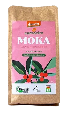 CAFÉ EM GRÃOS  CAMOCIM ORGÂNICO MOKA - 250g