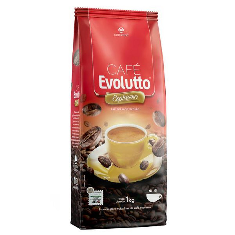 Café em grãos Evolutto Espresso - 1 kg