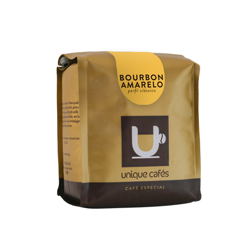 CAFE EM GRÃOS UNIQUE BOURBON AMARELO - 500G