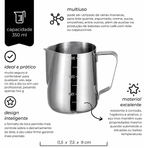 Pitcher  Leiteira Inox -  350ML