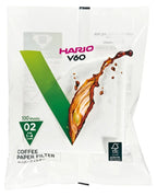 Filtro Papel Branco Hario V60-02 - 100 Unid