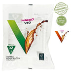 Filtro Papel Branco Hario V60-02 - 100 Unid