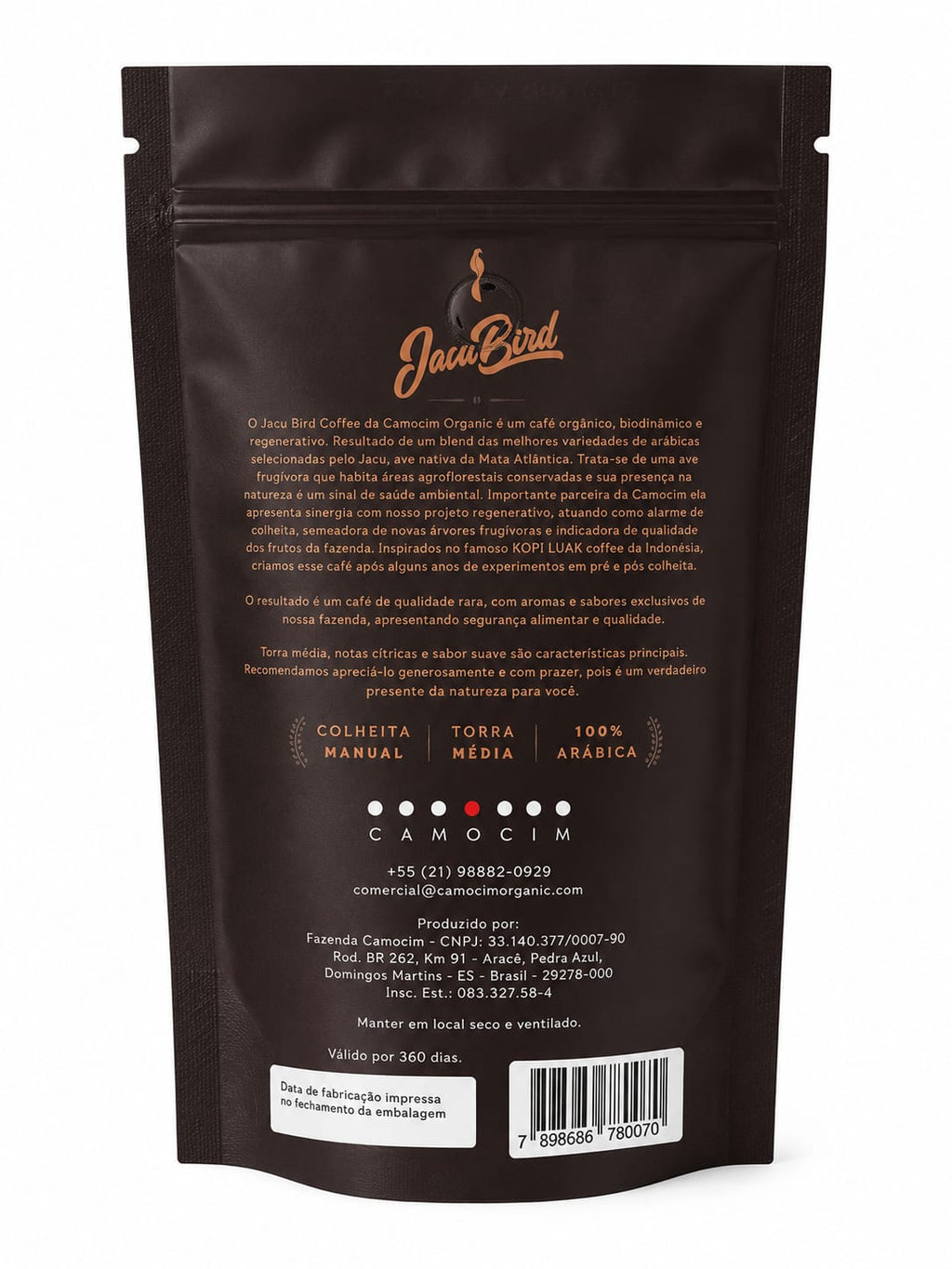 Café Raro Jacu Bird Original 100g Café Premium em Grãos
