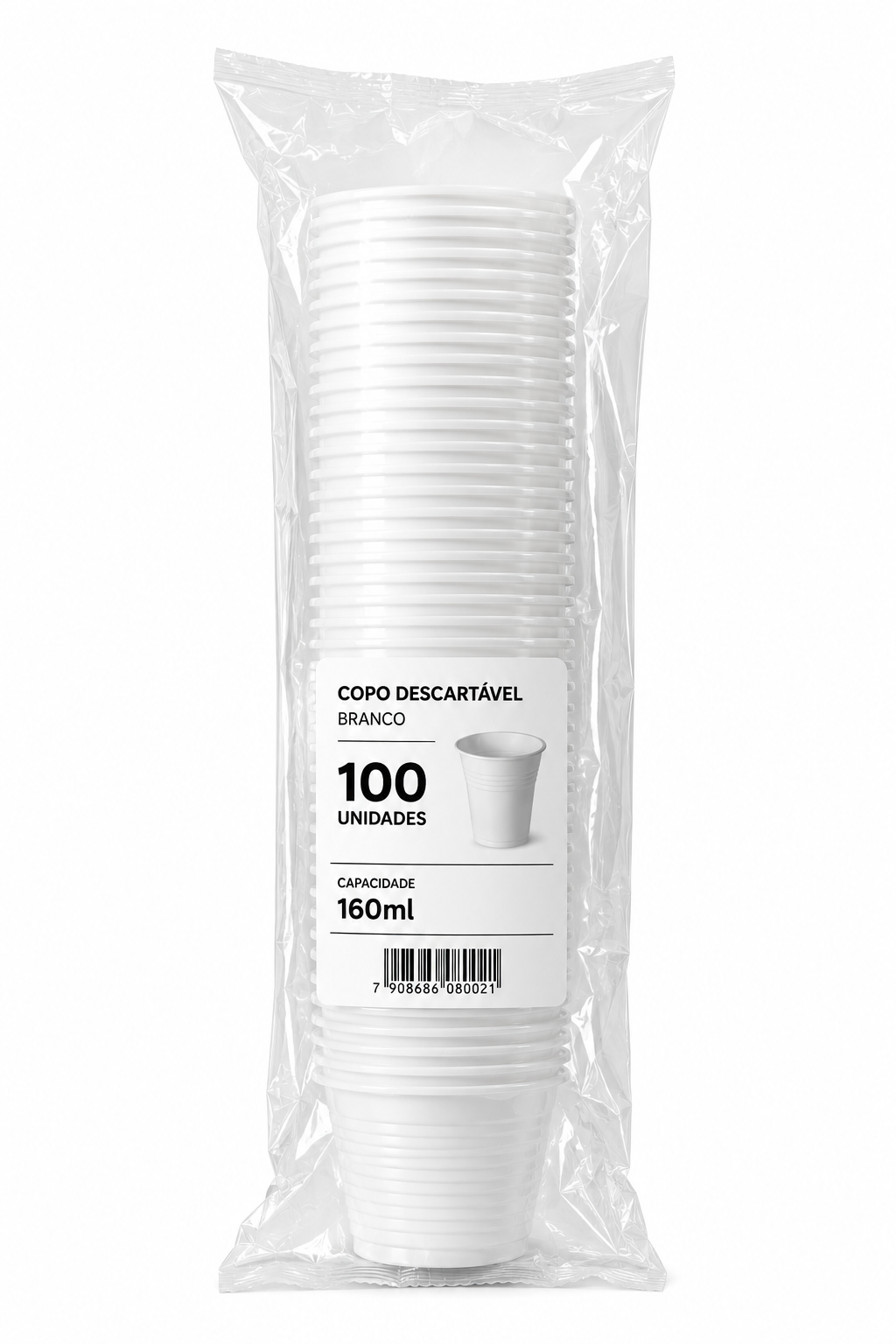 Copo p/ Máquinas Vending Forfest 160ml - 100unid