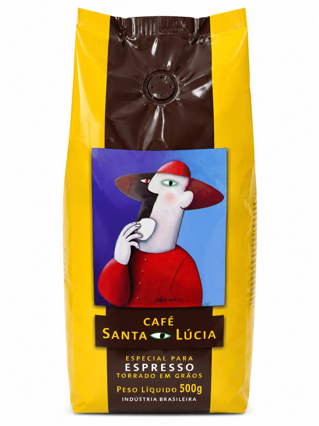 Café em Grãos Especial Santa Lucia Amarelo - 500gr