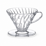 DRIPPER P/ FILTRO DE CAFE HARIO V60-02 ACRIL. TRANSP.