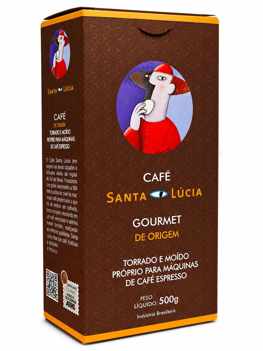 Café moído Santa Lucia Origem (Moagem Média)  - 500 g
