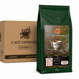 Kit 6 Café em Grãos Cafeshop Gourmet  6x1Kg