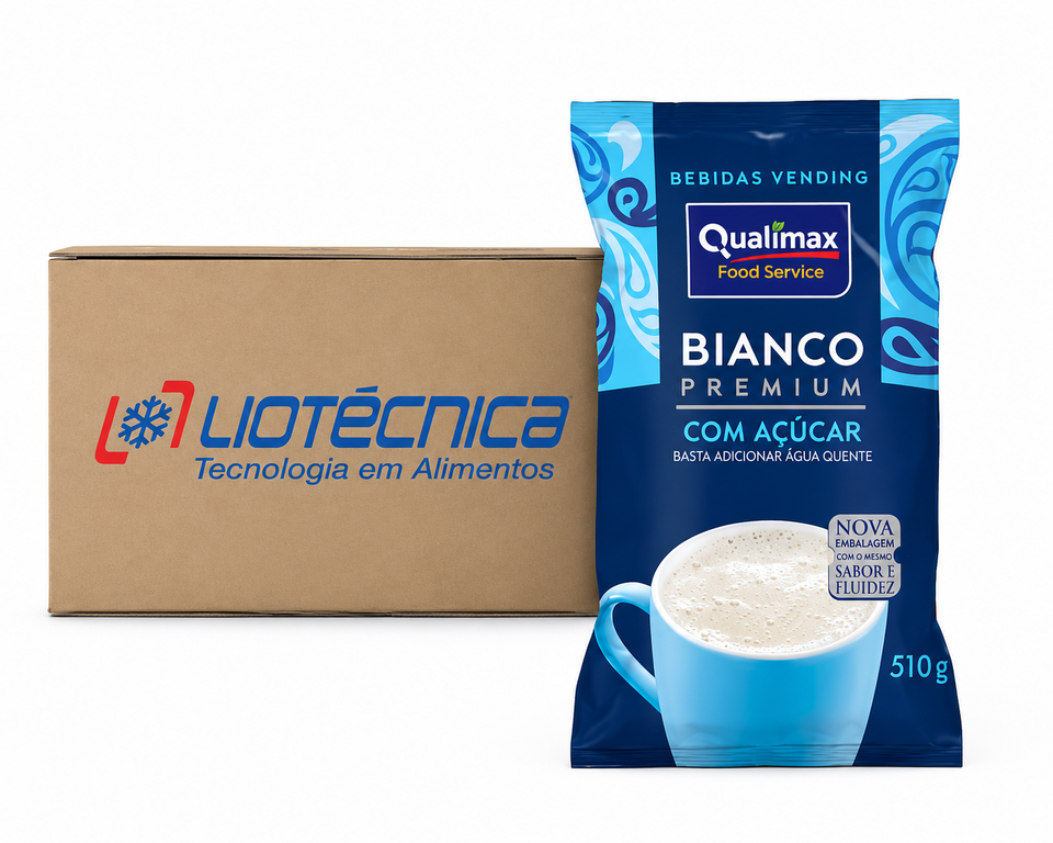 Kit 20 Leite com Açúcar Qualimax  Cx 20x510g