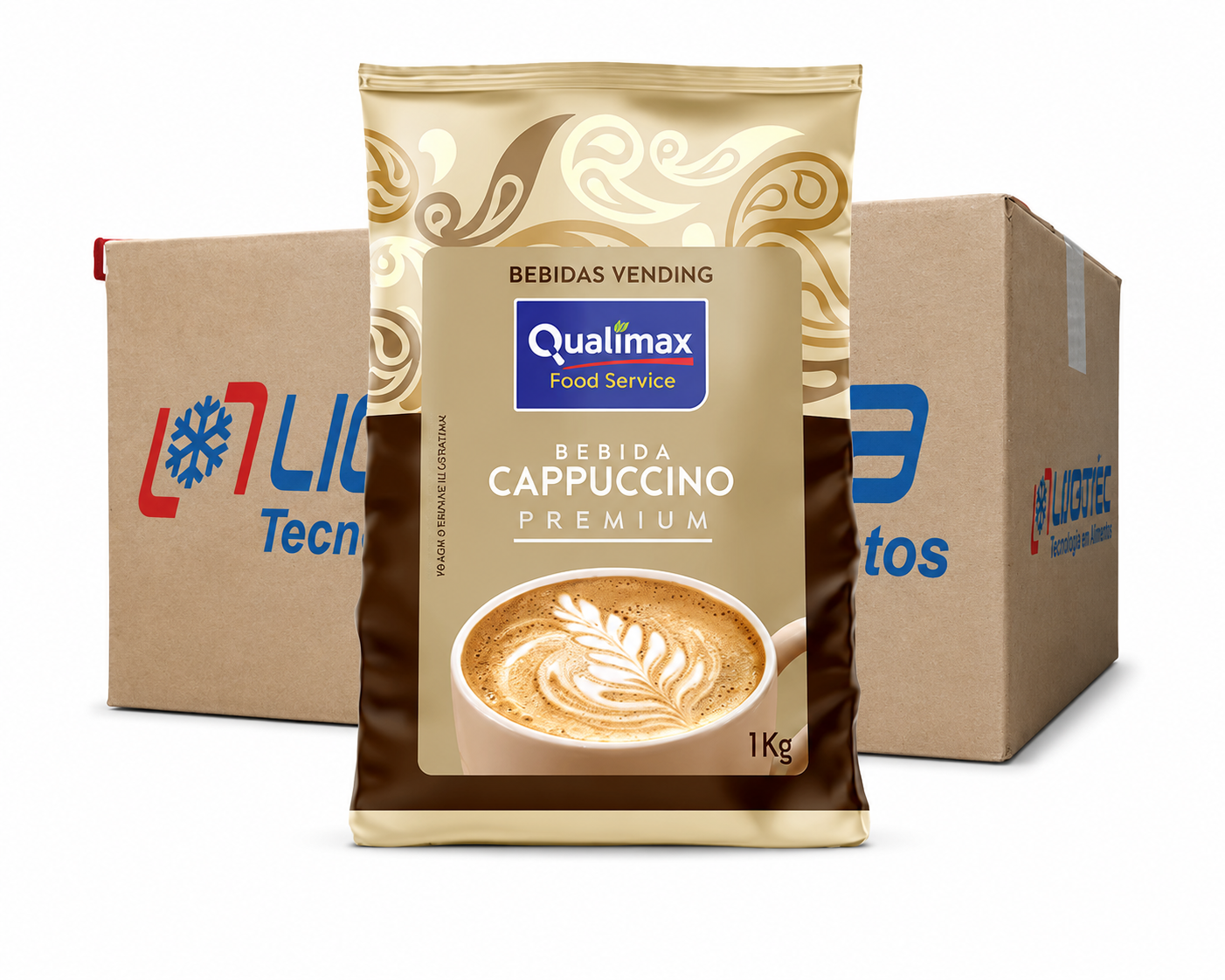 Kit 10 Cappuccino Qualimax Tradicional Cx 10x1Kg