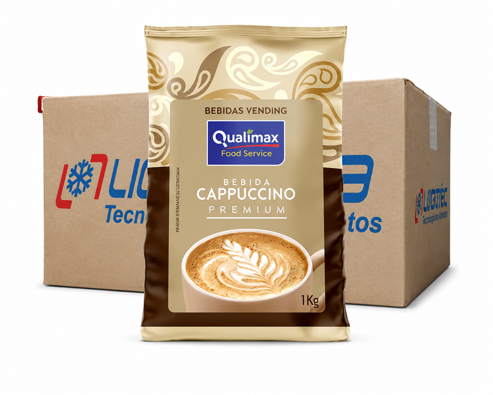 Kit 10 Cappuccino Qualimax Tradicional Cx 10x1Kg