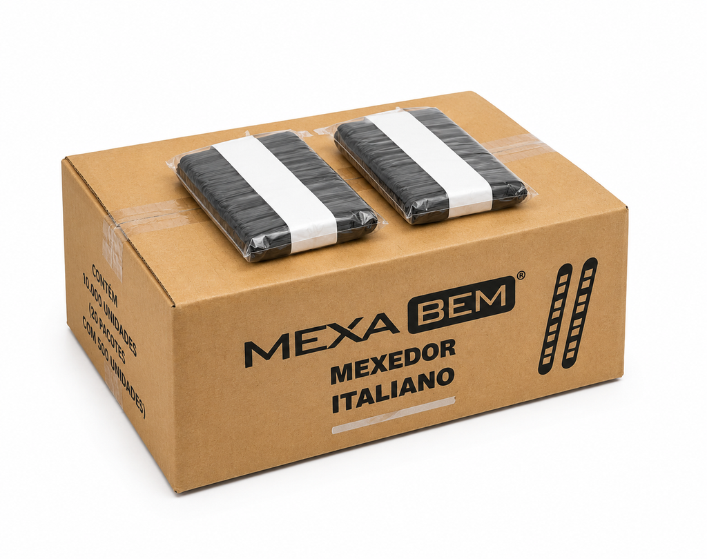 Mexedor Vending Tipo Italiano 9,0cm - 100unid