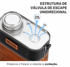 Pote Hermético ICoffee p/ Grãos de Café - 220g