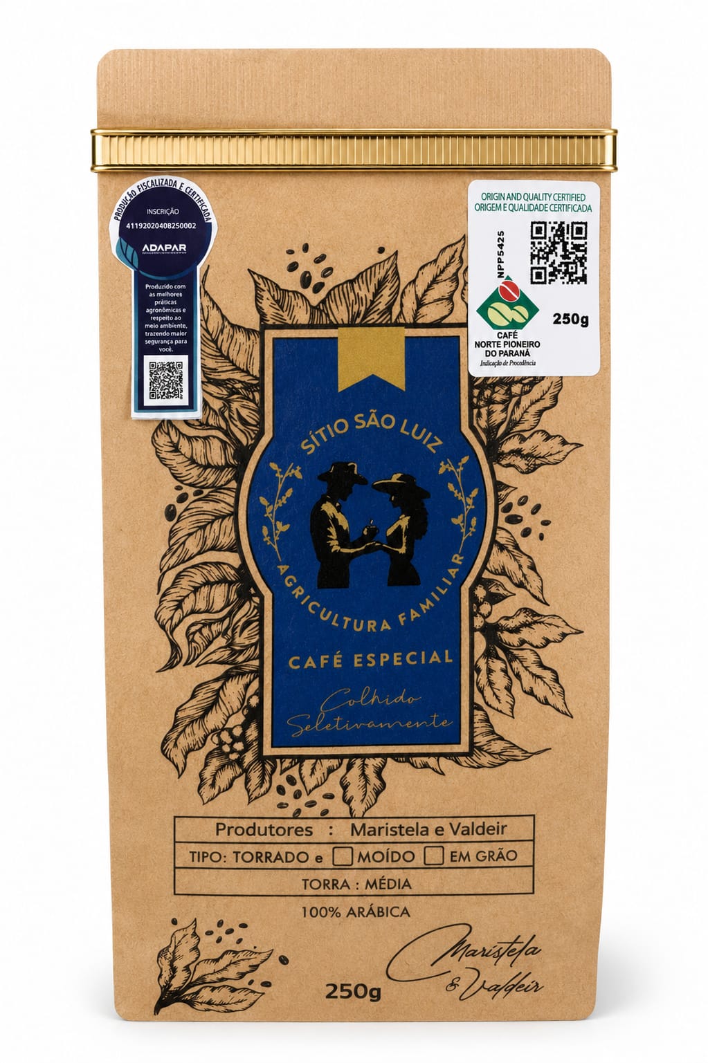 Café Especial em Grãos Sítio São Luiz - 250g