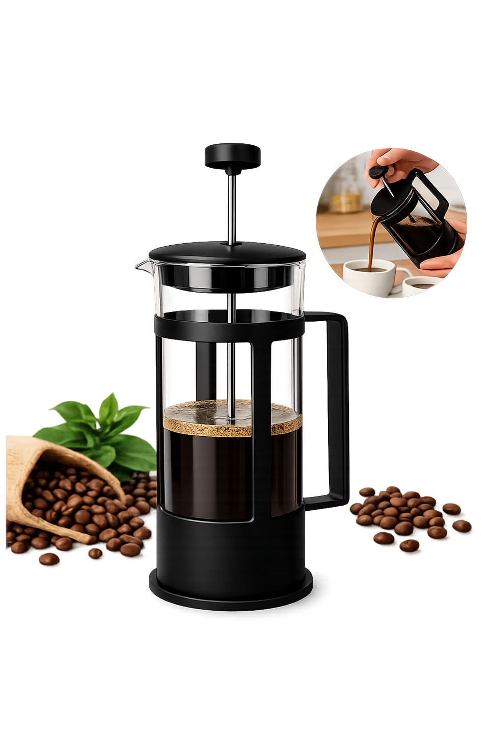 Cafeteira Prensa Francesa Amigold 300ml