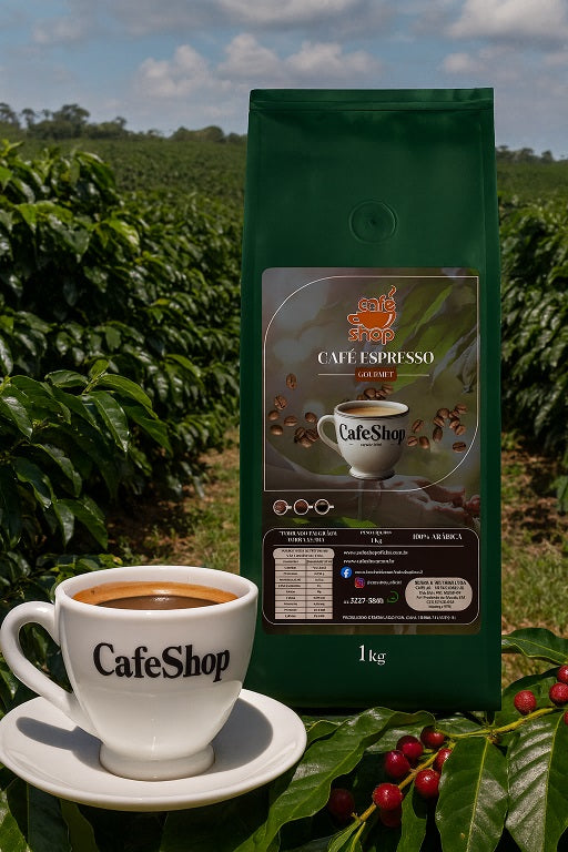 CAFÉ EM GRÃOS CAFESHOP GOURMET - KG