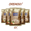 Kit 5 Cappuccino Qualimax Avelã - 5x1Kg