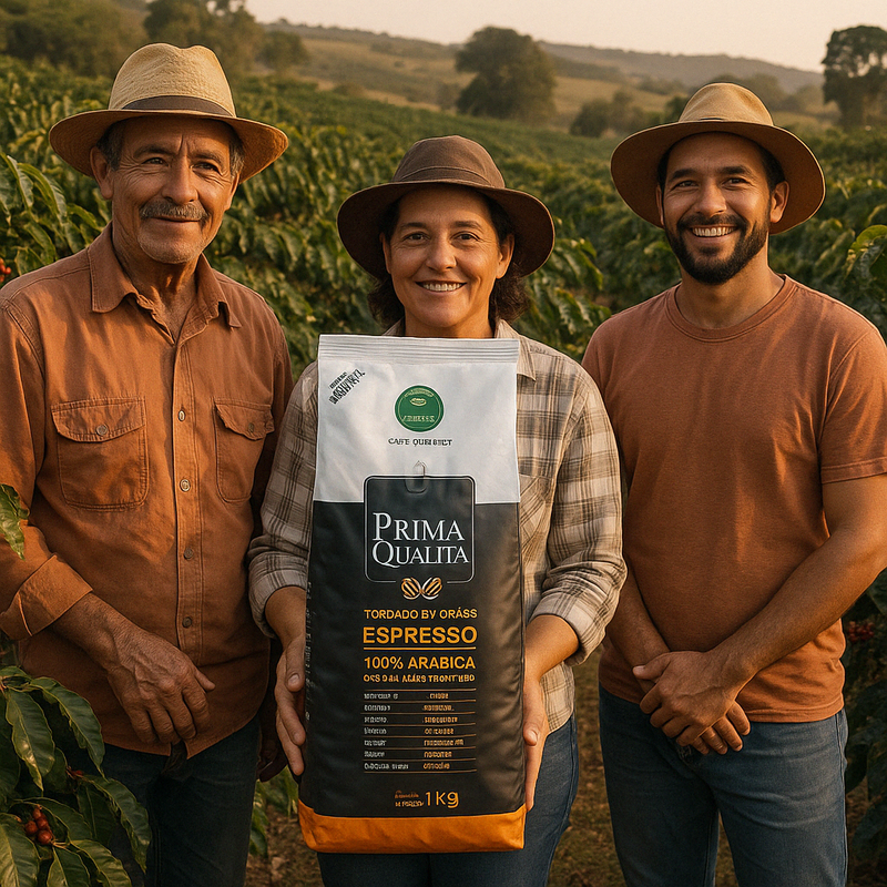 CAFÉ EM GRÃOS PRIMA QUALITÁ GOURMET - KG