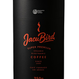 Café Orgânico em Grãos Jacu Bird Paper Tube - 250 g
