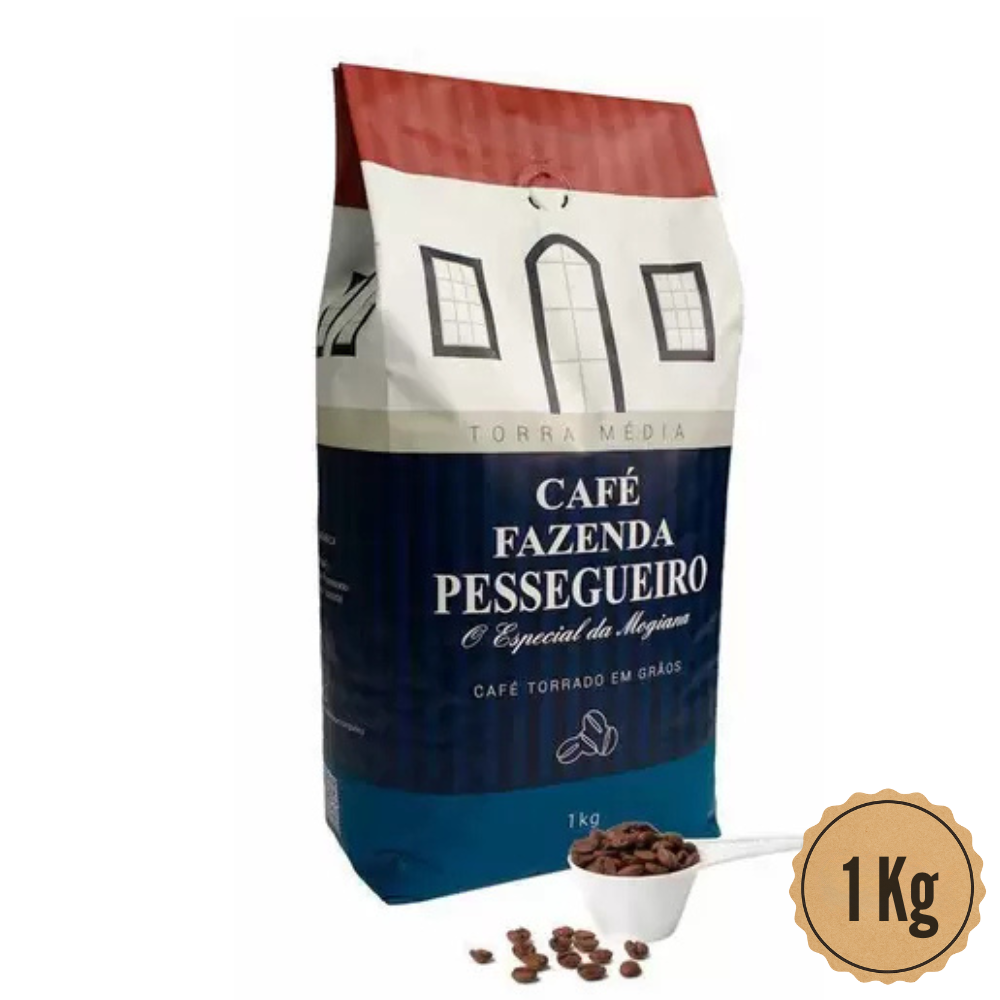 Café em grãos Fazenda Pessegueiro - 1 kg