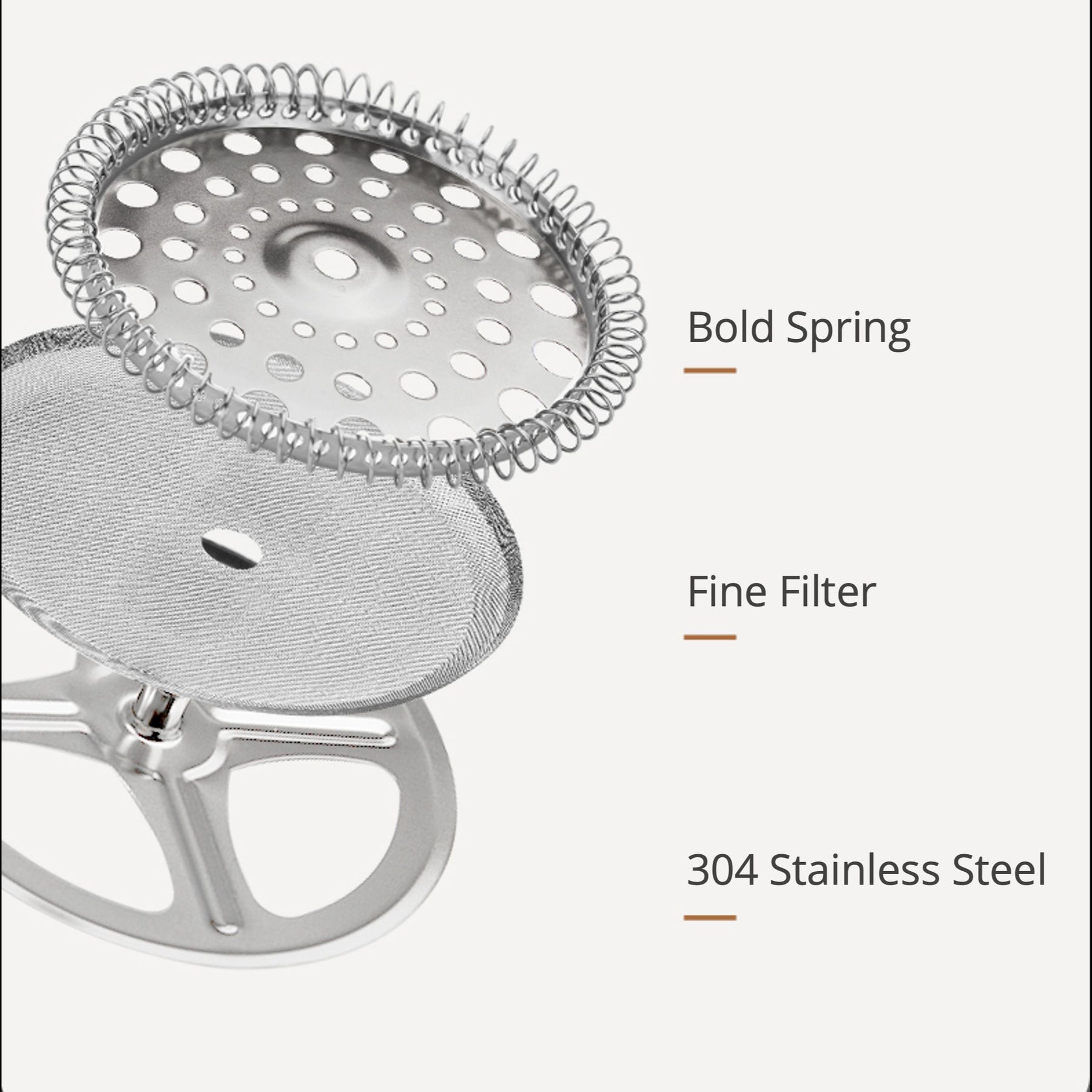 CAFETEIRA PRENSA FRANCESA PRETA 350 ml